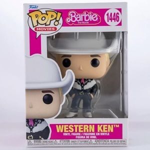 Funko POP! Movies Barbie the Movie Western Ken #1446 Vinyl Figure